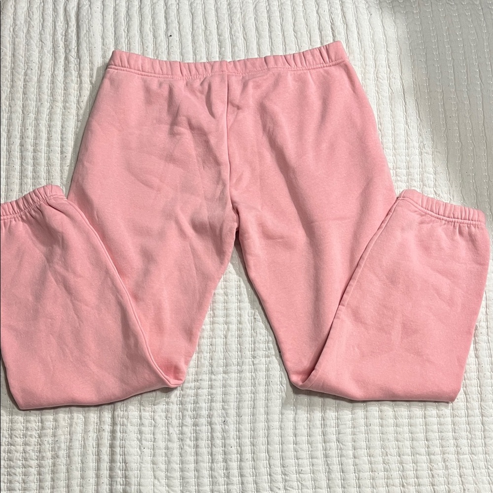 Women's Pink Star Emblem Joggers - Picture 3 of 5
